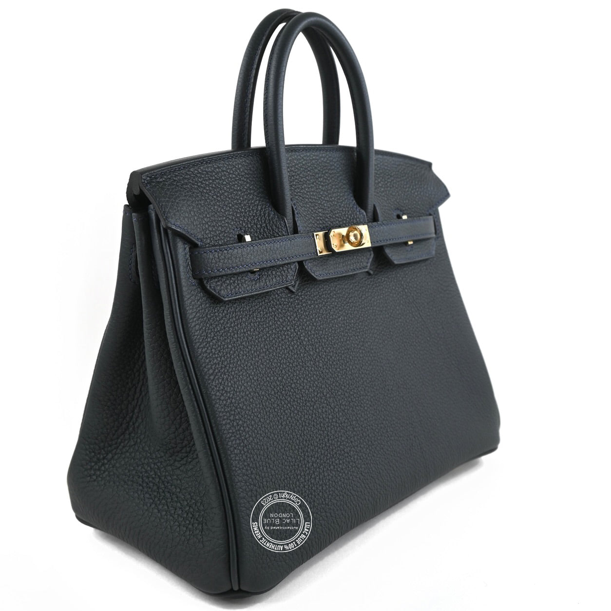 Hermès Birkin 25cm Caban/Vert Veronese HSS Togo PBHW