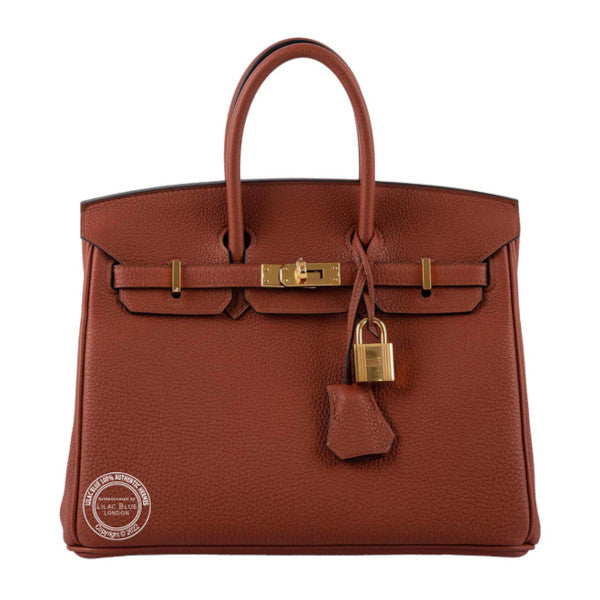 Hermès Birkin 25cm Cuivre Togo GHW