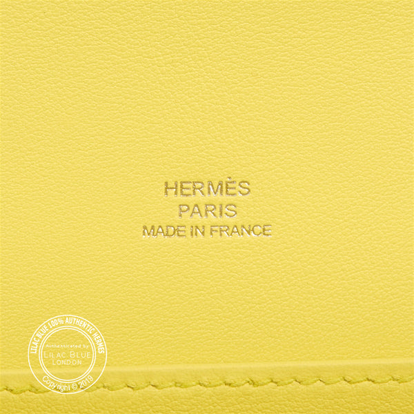 Hermès Constance 25cm Paprika/Soufre Elan Veau Doblis/Swift PHW - Preloved