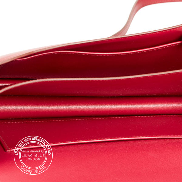 Hermès Constance 25cm Rubis Elan Tadelakt PHW - Preloved
