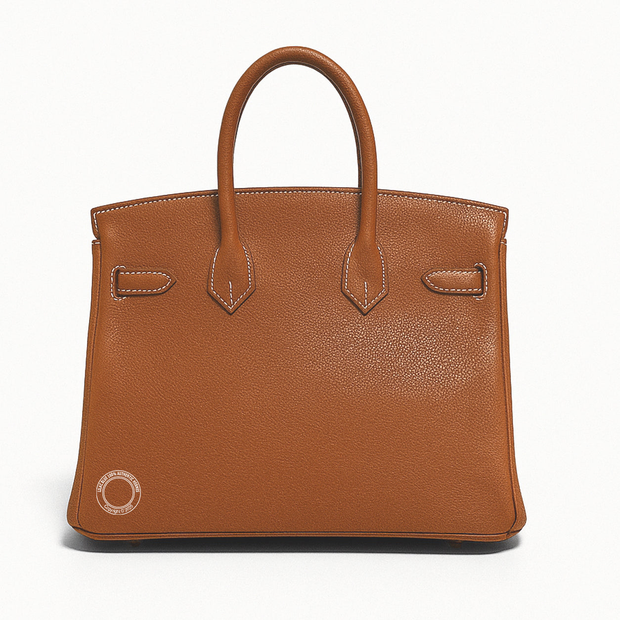 Hermes Birkin 25cm Fauve Barenia GHW