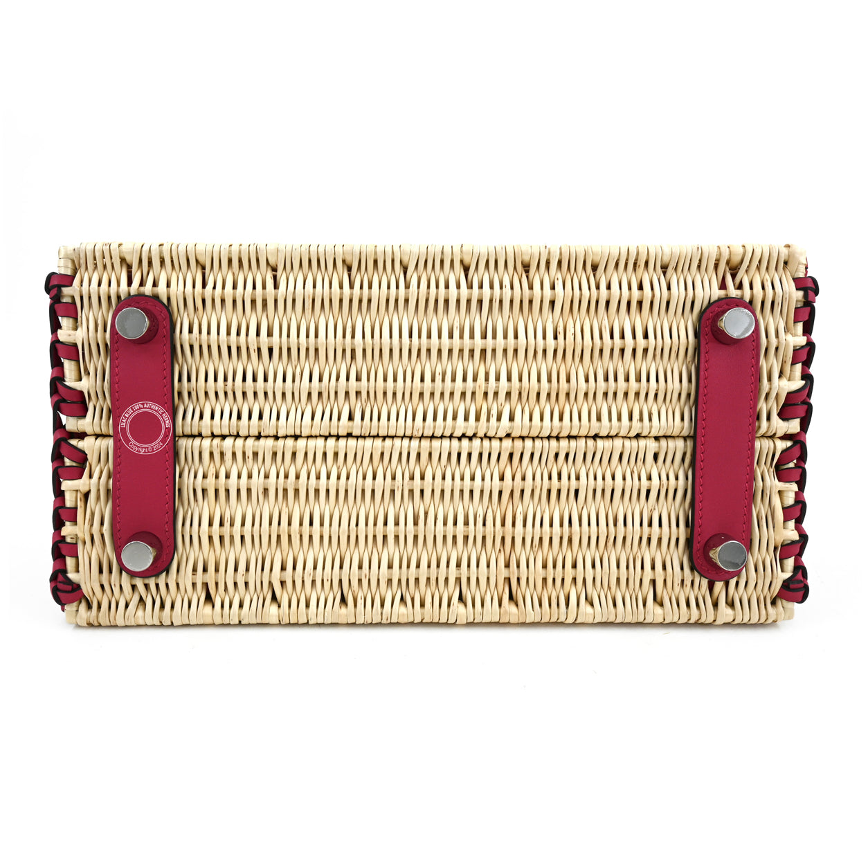 Hermès Birkin 25cm Framboise Picnic Swift/Osier PHW