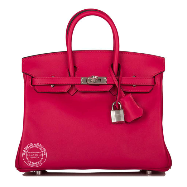 Hermès Birkin 25cm Framboise Swift PHW