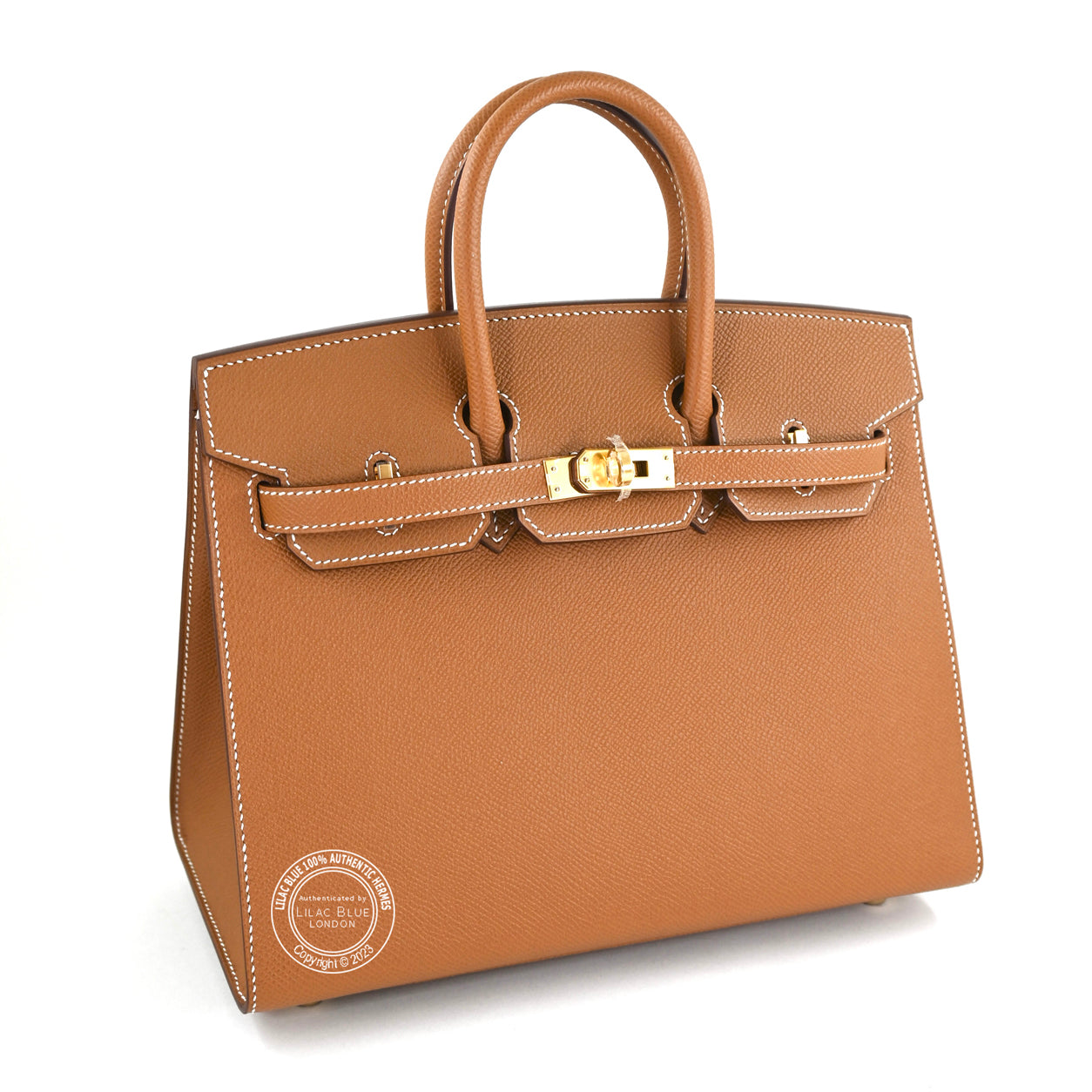 Hermès Birkin 25cm Gold Epsom Sellier GHW