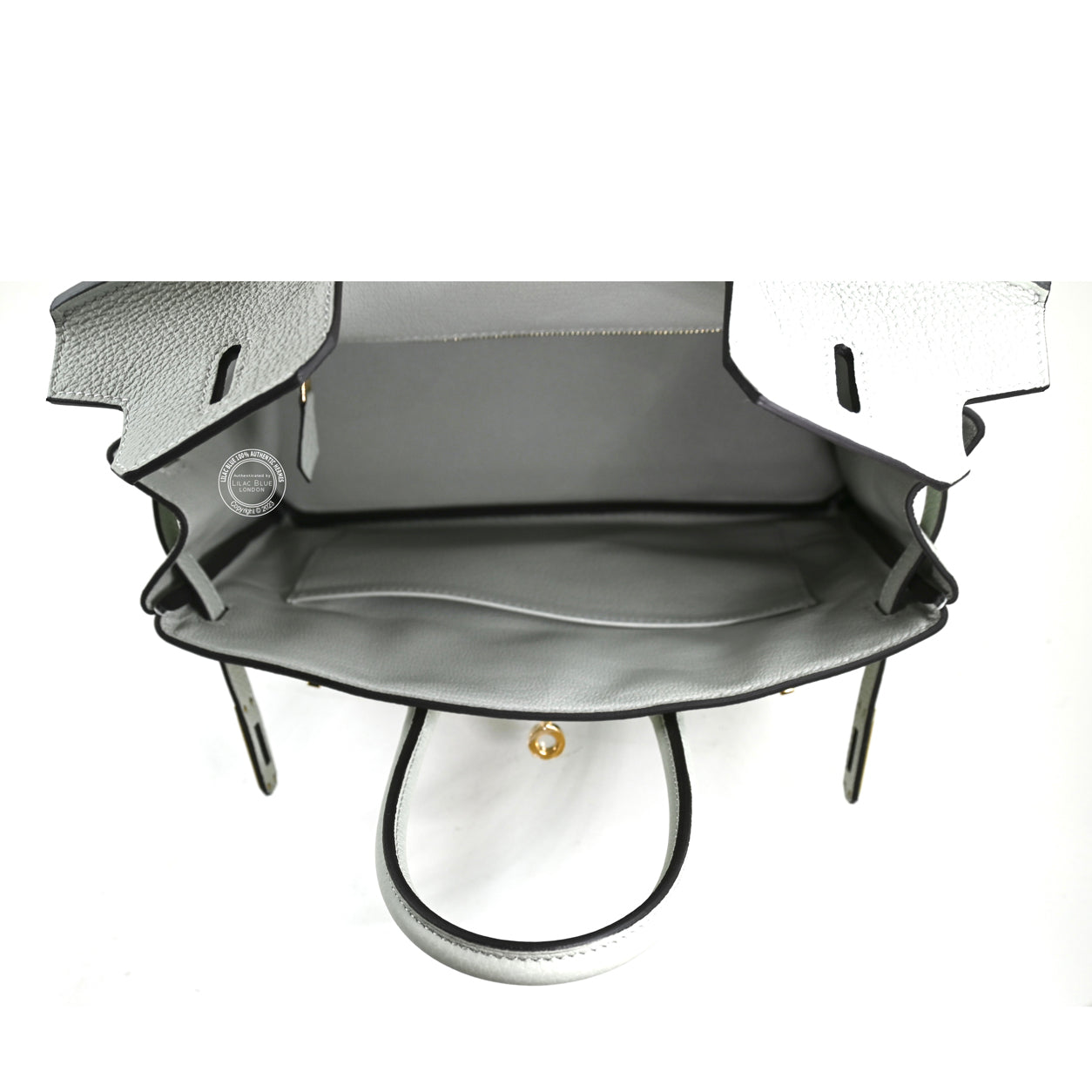 Hermès Birkin 25cm Gris Neve Togo GHW