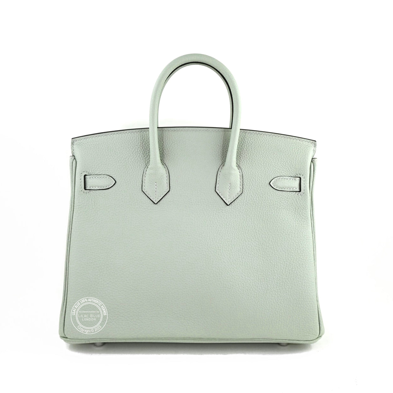 Hermès Birkin 25cm Gris Neve Togo PHW