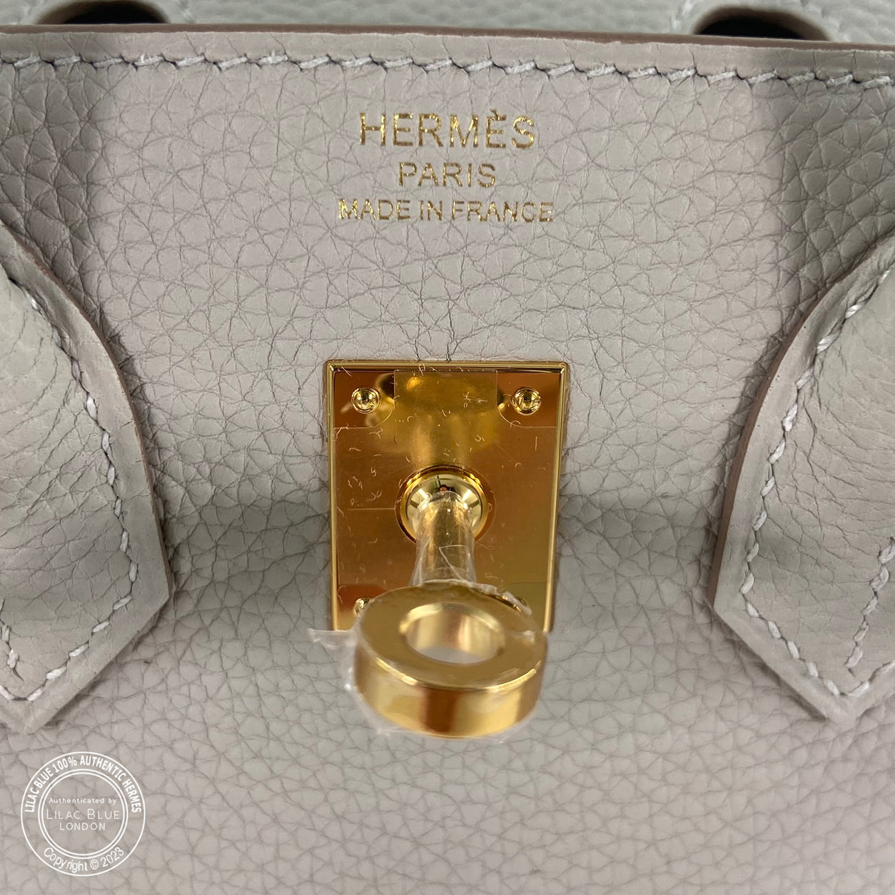 Hermès Birkin 25cm Gris Perle Togo GHW