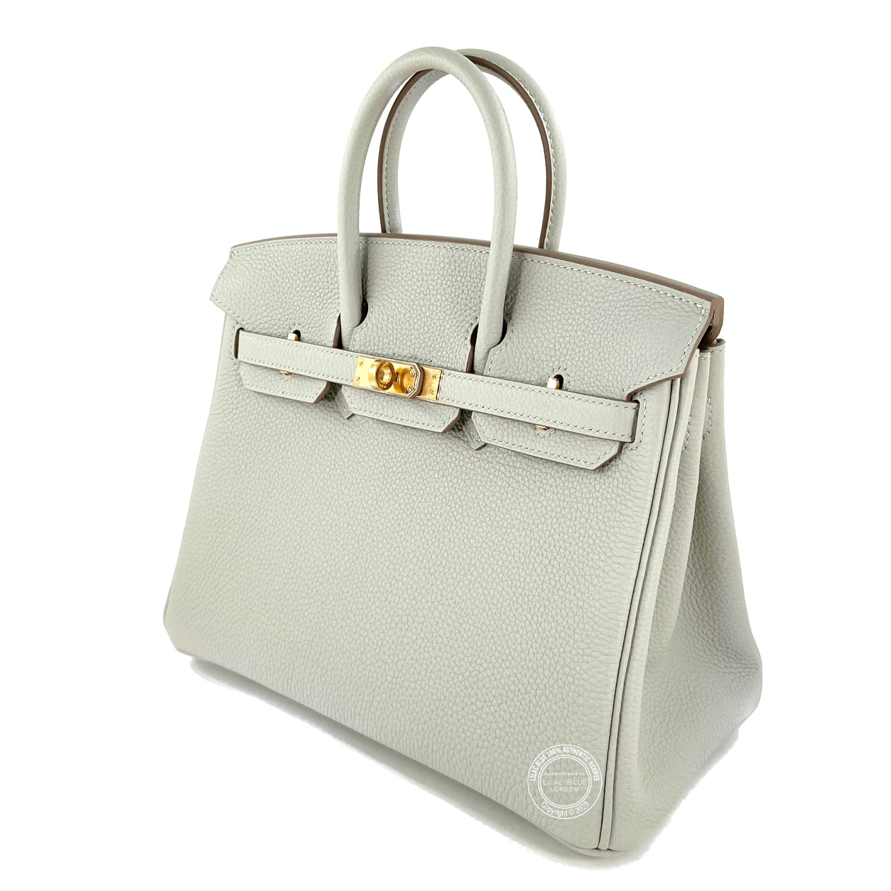 Hermès Birkin 25cm Gris Perle Togo GHW