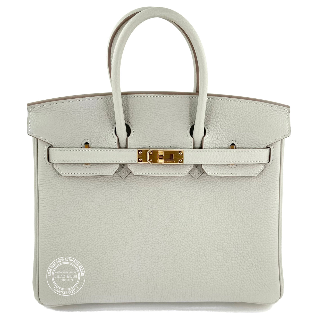 Hermès Birkin 25cm Gris Perle Togo GHW
