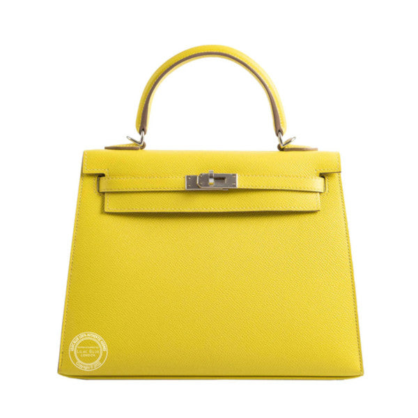 Hermès Kelly 25cm Lime Epsom PHW