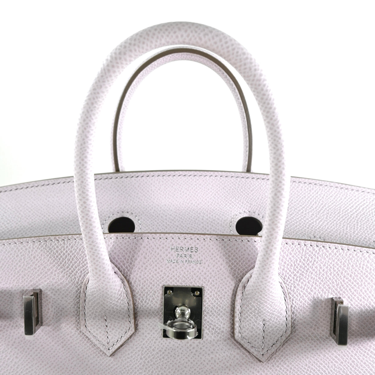 Hermes Birkin 25cm Mauve Pale Sellier Epsom PHW