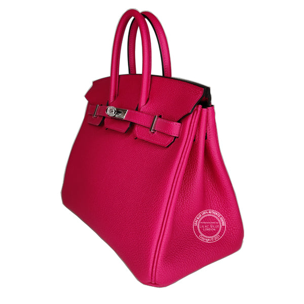 Hermes Birkin 25cm Rose Mexico Togo PHW