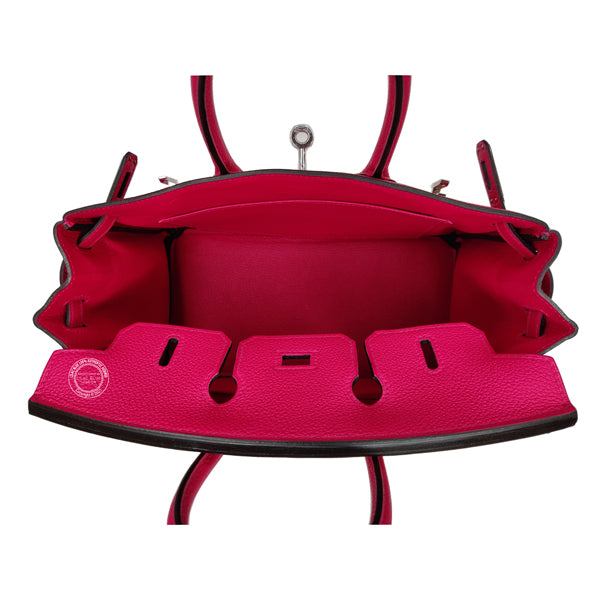 Hermes Birkin 25cm Rose Mexico Togo PHW