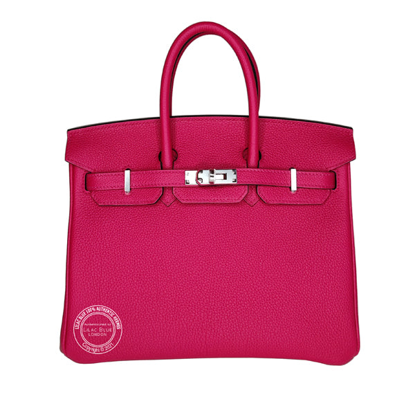 Hermes Birkin 25cm Rose Mexico Togo PHW