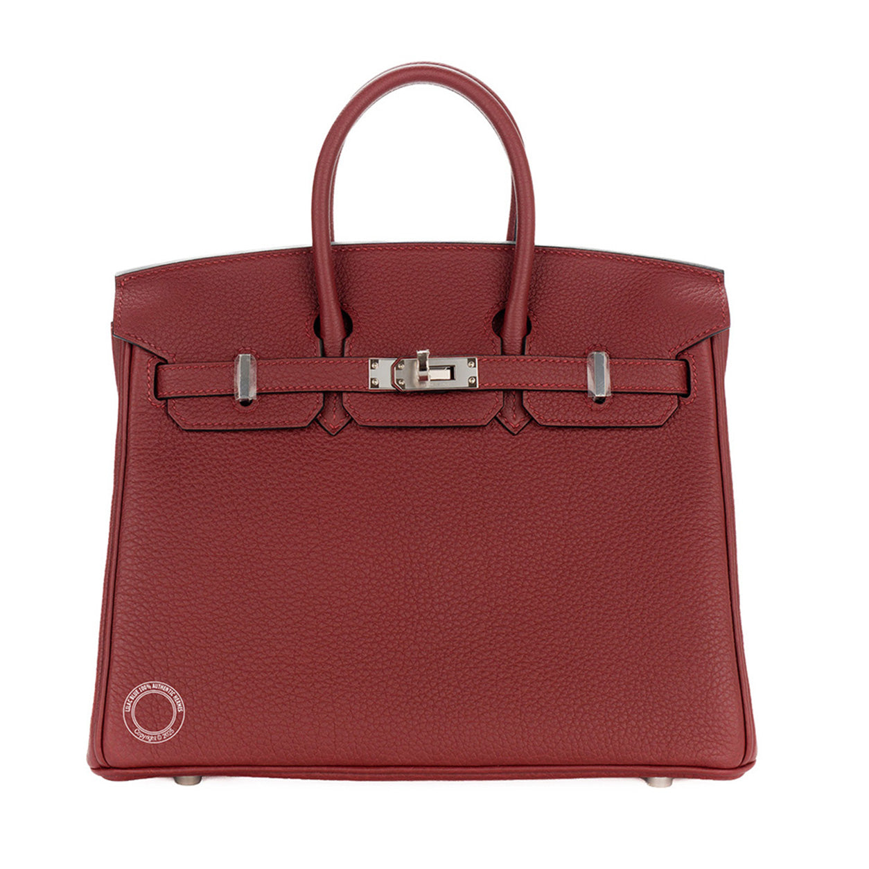 Hermes Birkin 25cm Rouge H Togo PHW