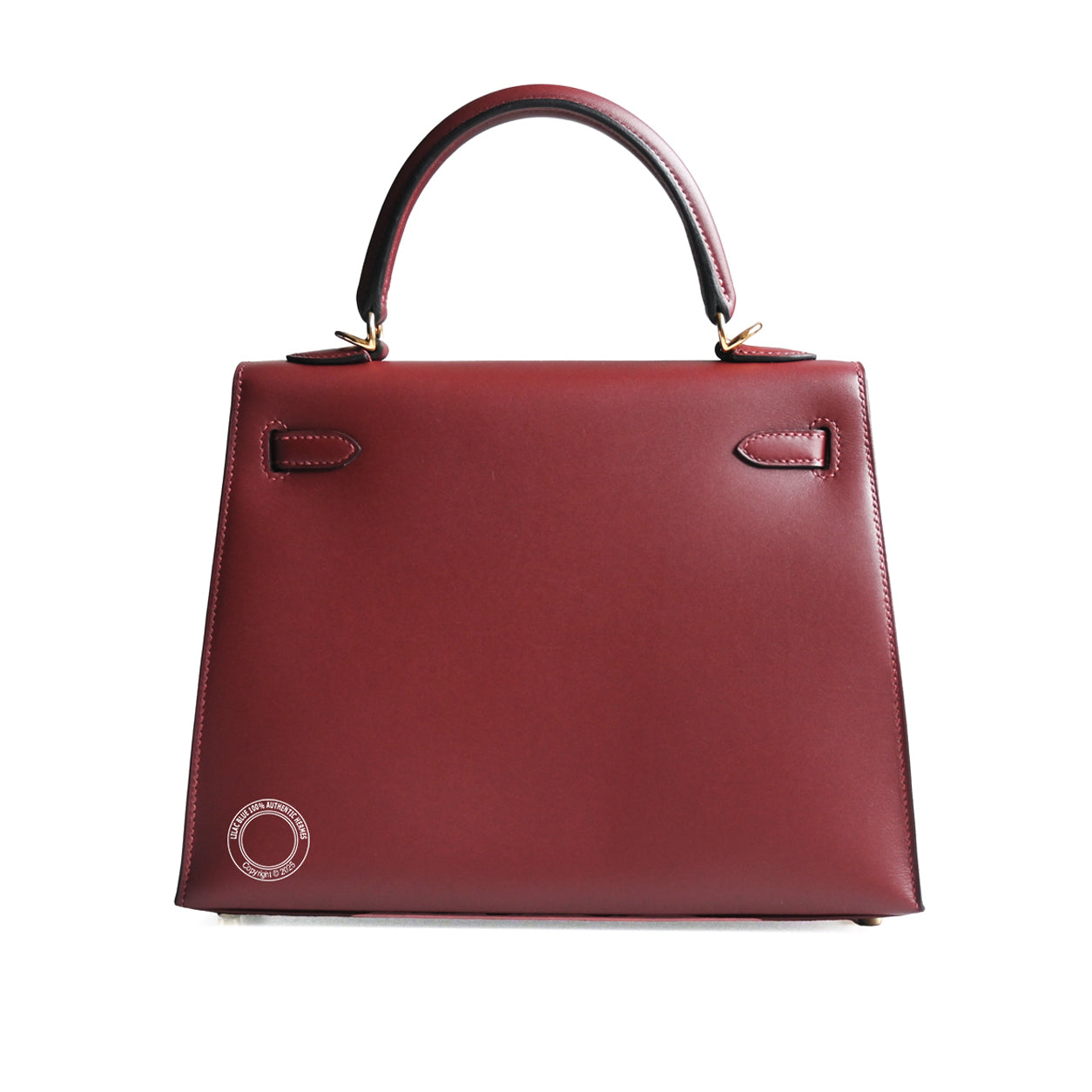 Hermes Kelly 25cm Rouge H HSS Sombrero GHW