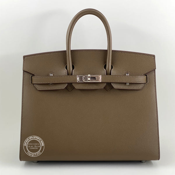 Hermès Birkin 25cm Toundra Sellier Madame PHW