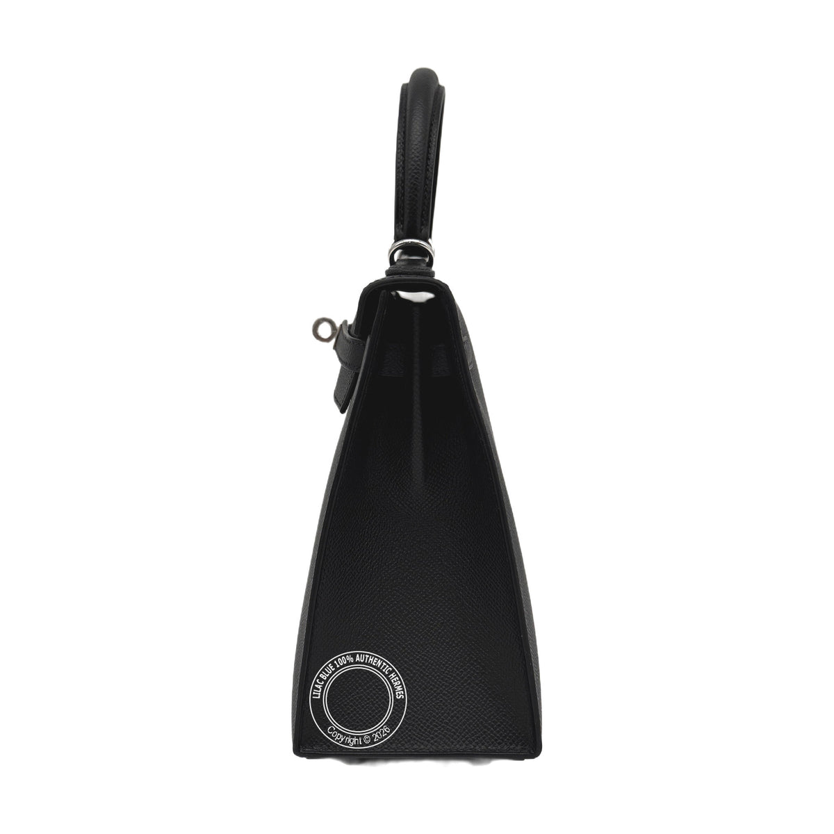 Hermès Kelly 25cm Black Epsom PHW
