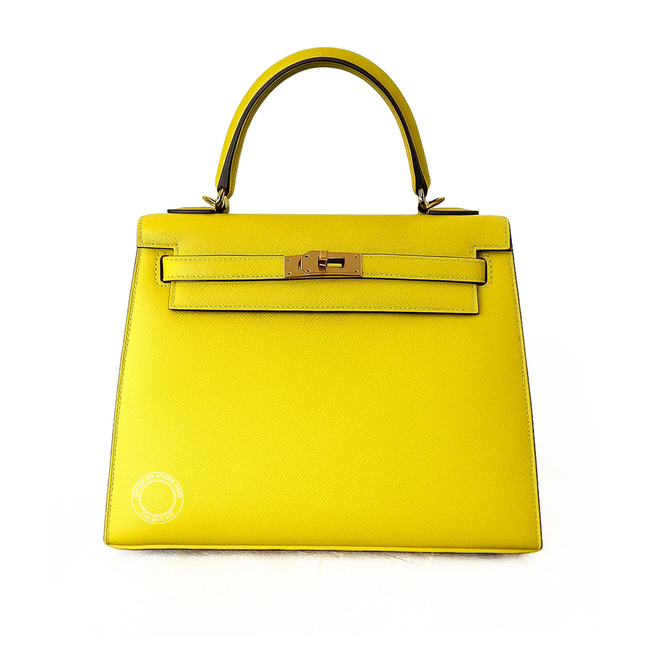 Hermès Kelly 25cm Lime  Epsom GHW