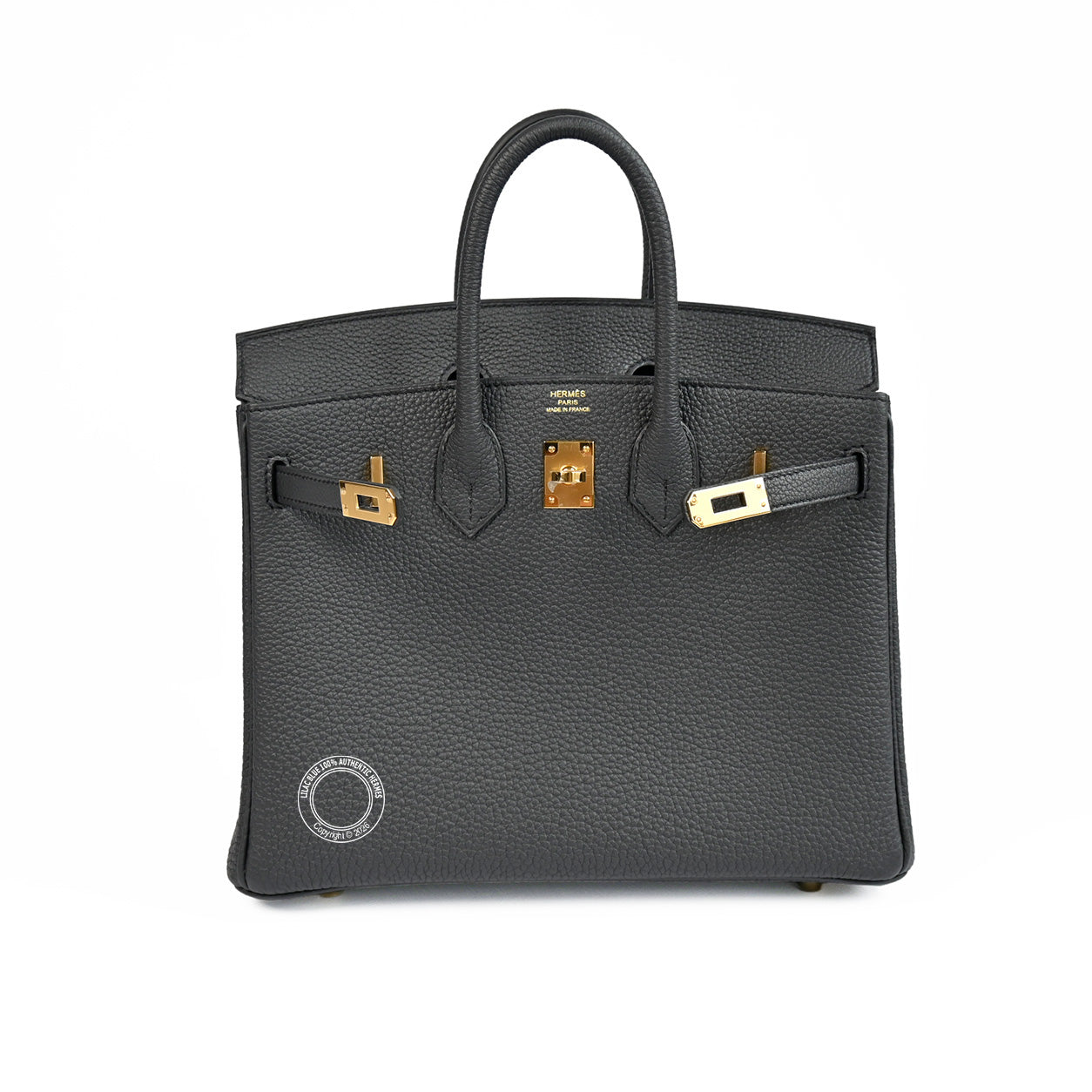 Hermès Birkin 25cm Plomb Togo GHW