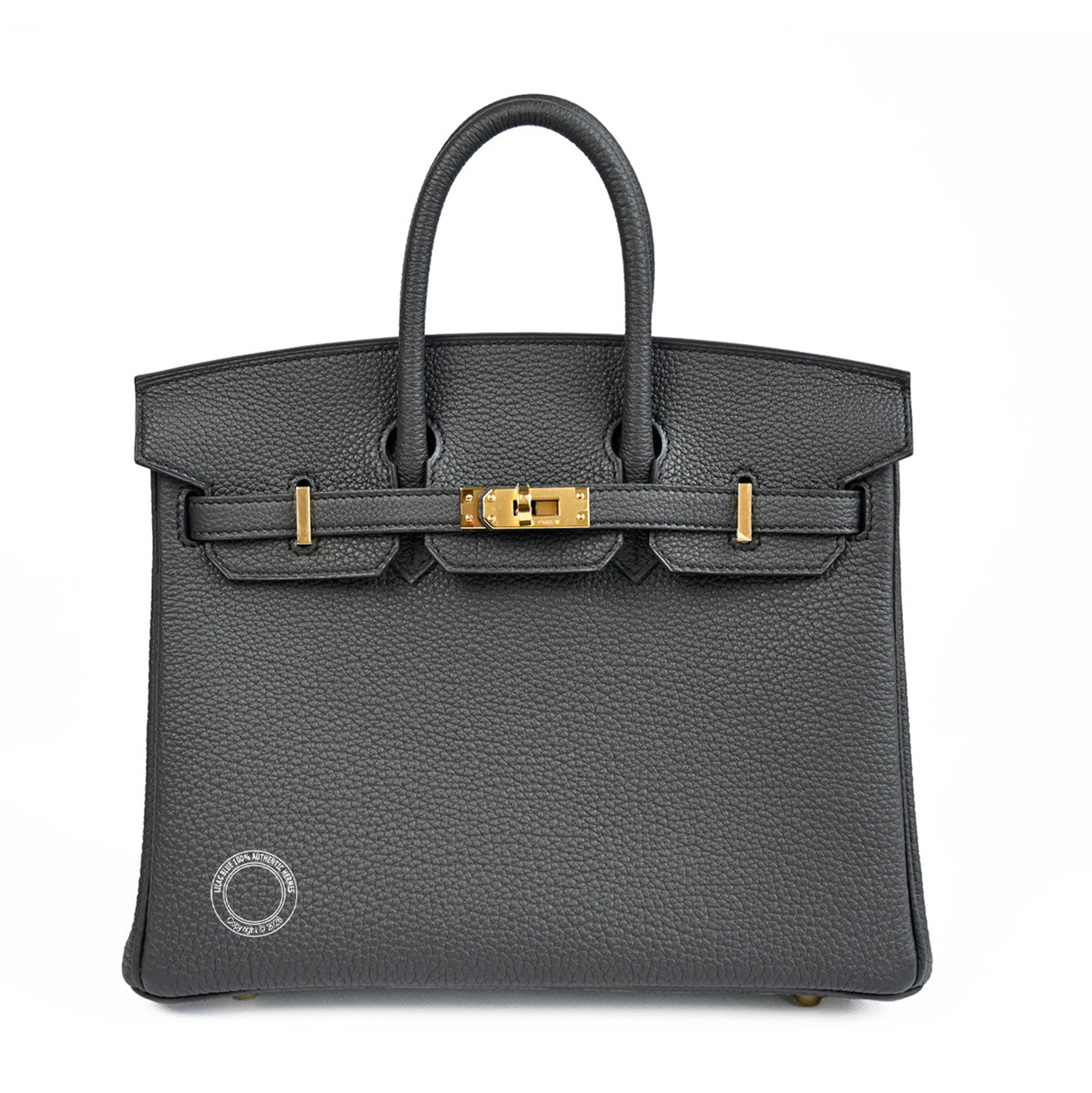 Hermès Birkin 25cm Plomb Togo GHW