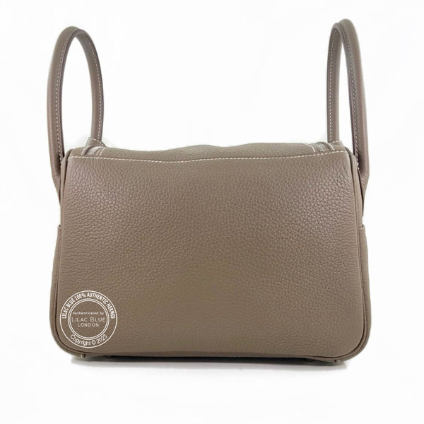 Hermès Lindy 26cm Etoupe Clemence PHW