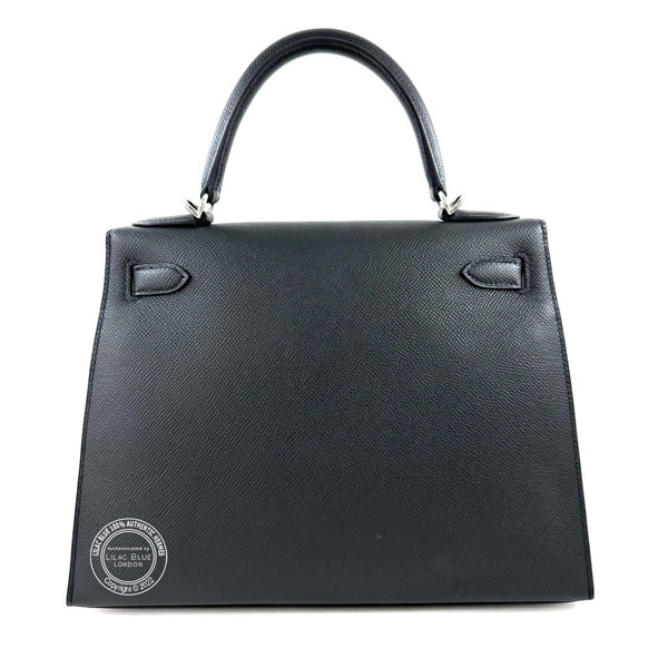 Hermès Kelly 28cm Black Epsom PHW