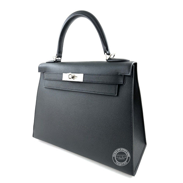 Hermès Kelly 28cm Black Epsom PHW