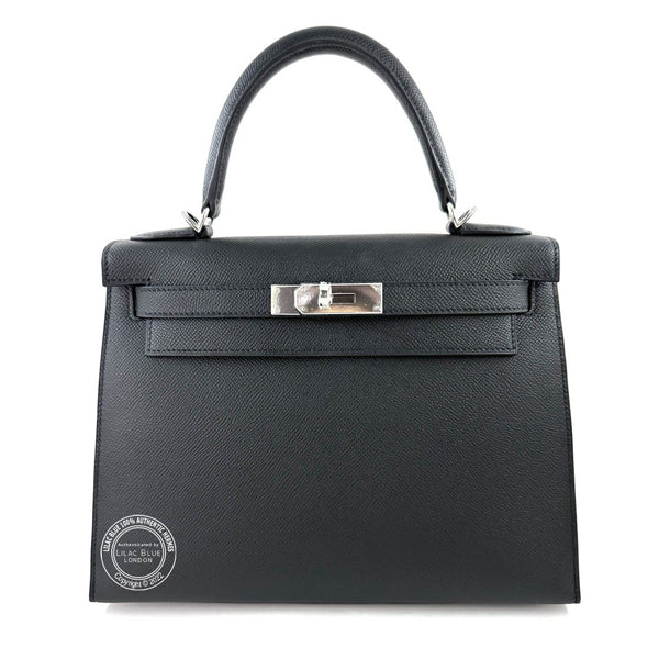 Hermès Kelly 28cm Black Epsom PHW