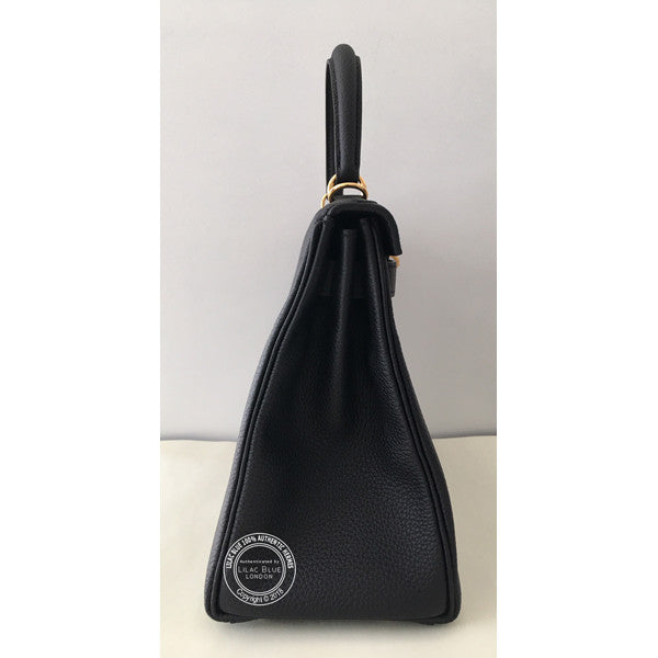 Hermès Kelly 28cm Black Togo GHW