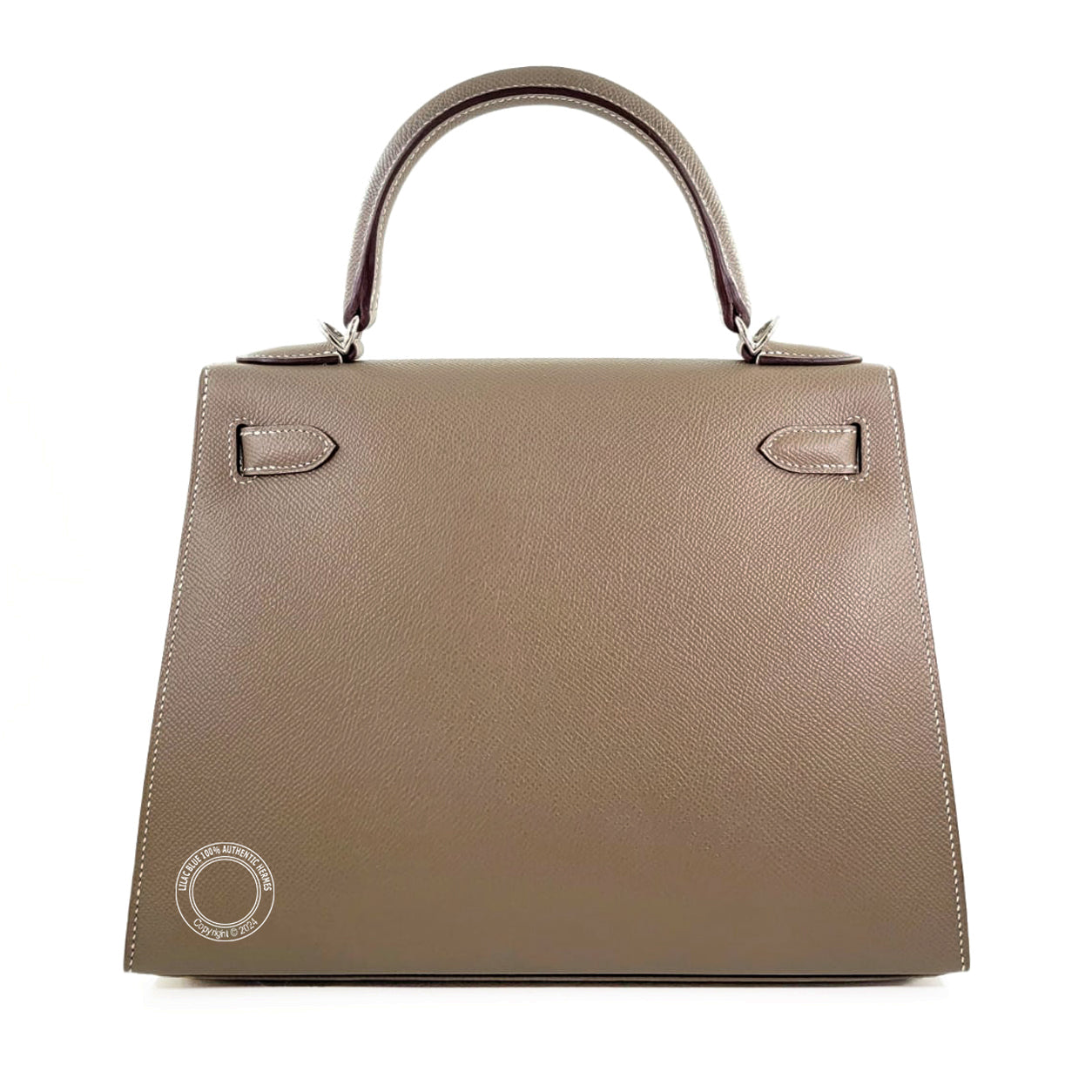 Hermès Kelly 28cm Etoupe Epsom PHW