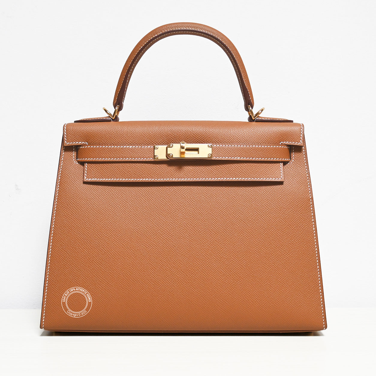 Hermes Kelly 28cm Gold Epsom GHW