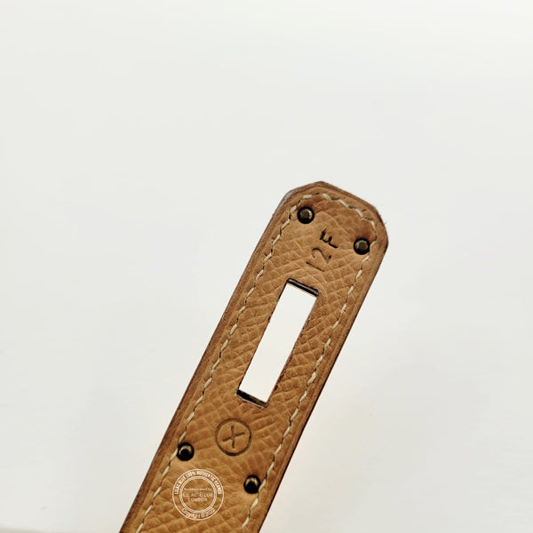 Hermès Kelly 28cm Natural Courchevel GHW - Vintage