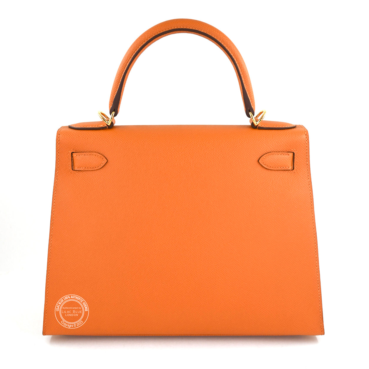 Hermès Kelly 28cm Orange Epsom GHW