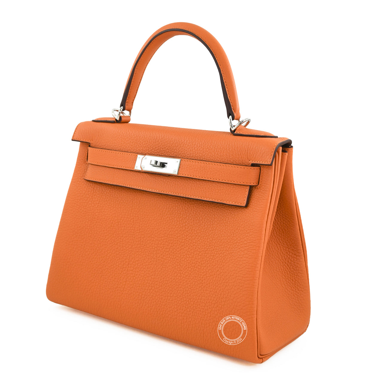 Hermès Kelly 28cm Orange Togo PHW