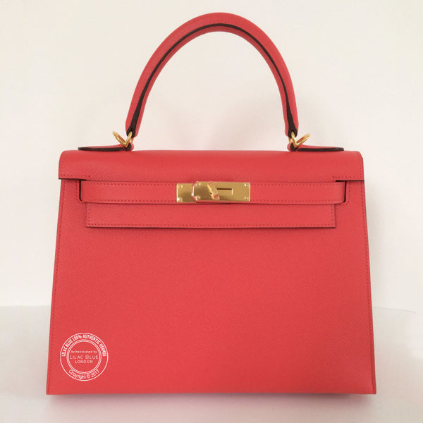 28cm Rose Jaipur Kelly. Epsom, Gold