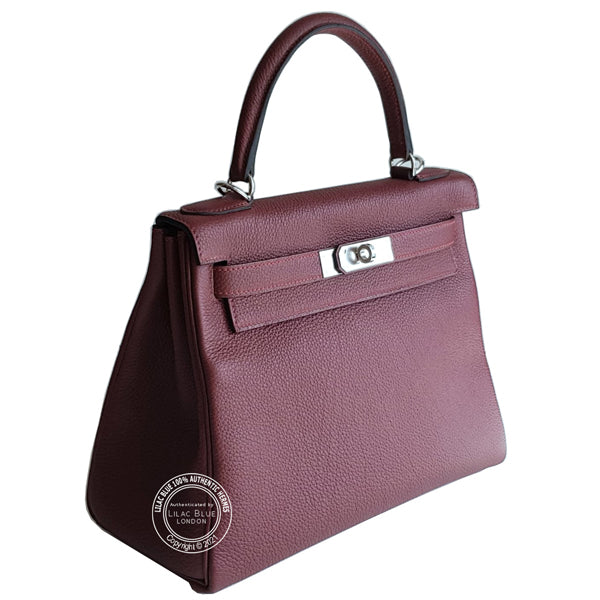 Hermès Kelly 28cm Rouge H Togo PHW