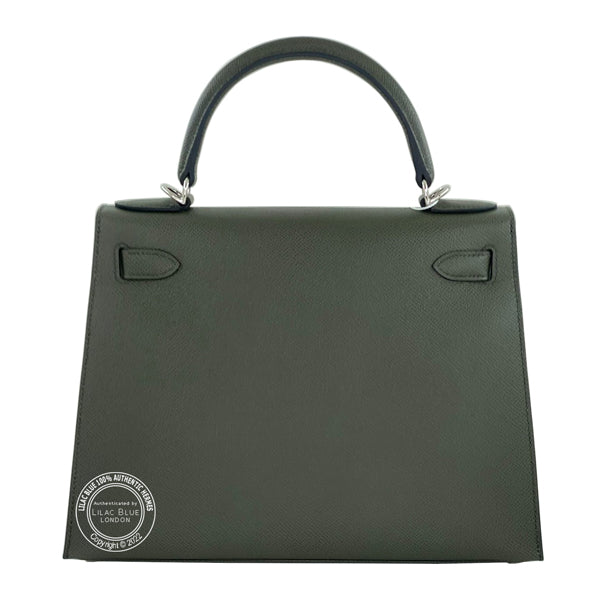 Hermès Kelly 28cm Vert de Gris Epsom PHW