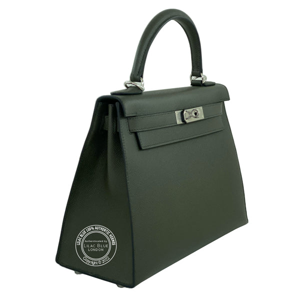 Hermès Kelly 28cm Vert de Gris Epsom PHW