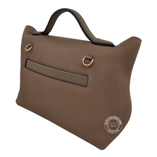 Hermès 24/24 29cm Beige de Weimar/Etoupe Maurice/Swift GHW