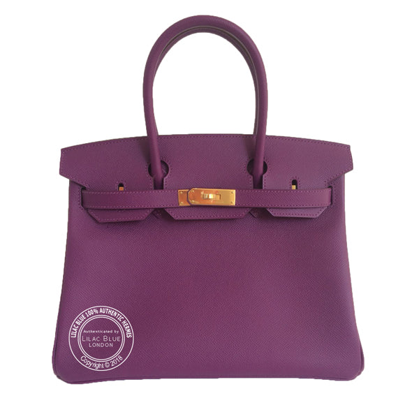 Hermès Birkin 30cm Anemone Epsom GHW