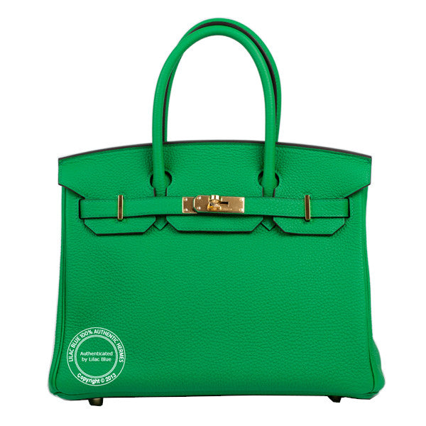 Hermès Birkin 30cm Bamboo Togo GHW