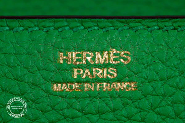 Hermès Birkin 30cm Bamboo Togo GHW