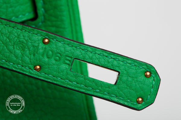 Hermès Birkin 30cm Bamboo Togo GHW