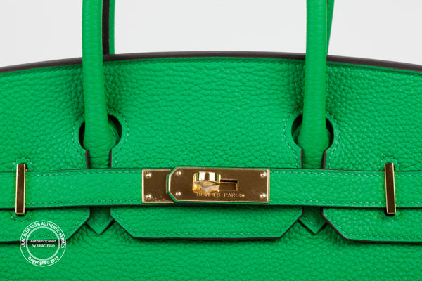 Hermès Birkin 30cm Bamboo Togo GHW