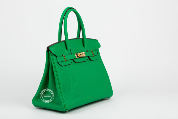 Hermès Birkin 30cm Bamboo Togo GHW