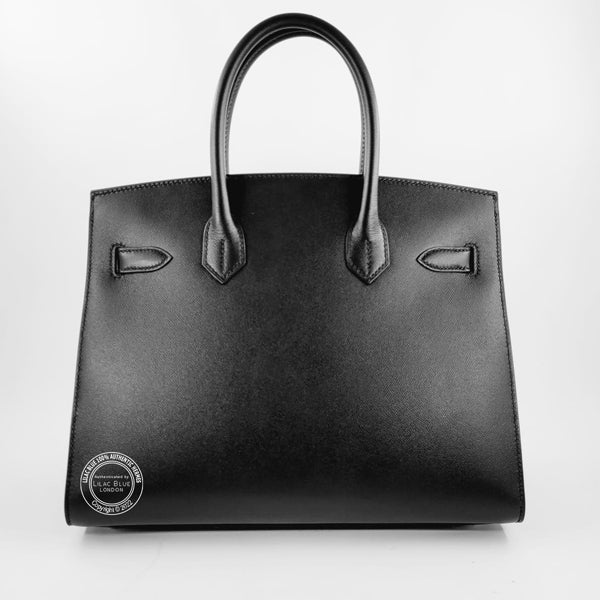 Hermès Birkin 30cm Black Sellier Madame PHW