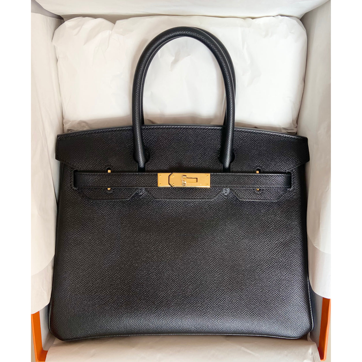 Hermès Birkin 30cm Black Epsom GHW
