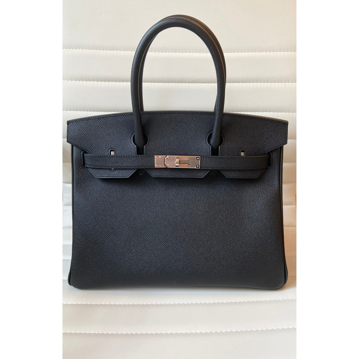 Hermès Birkin 30cm Black Epsom PHW