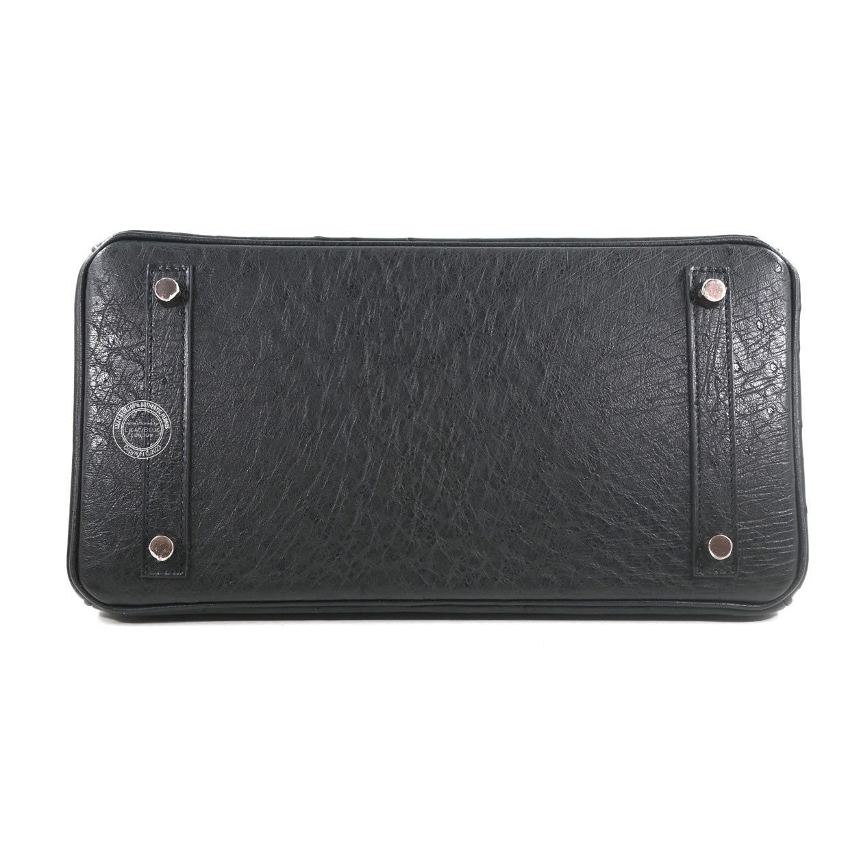 Hermès Birkin 30cm Black Ostrich RGHW